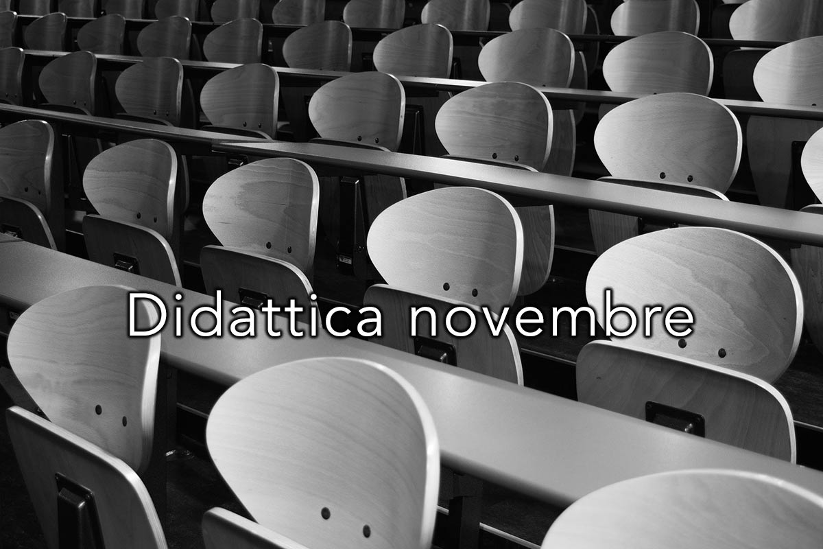 Didattica ultimo Dcpm mese di Novembre Istituto Sant'Apollinare