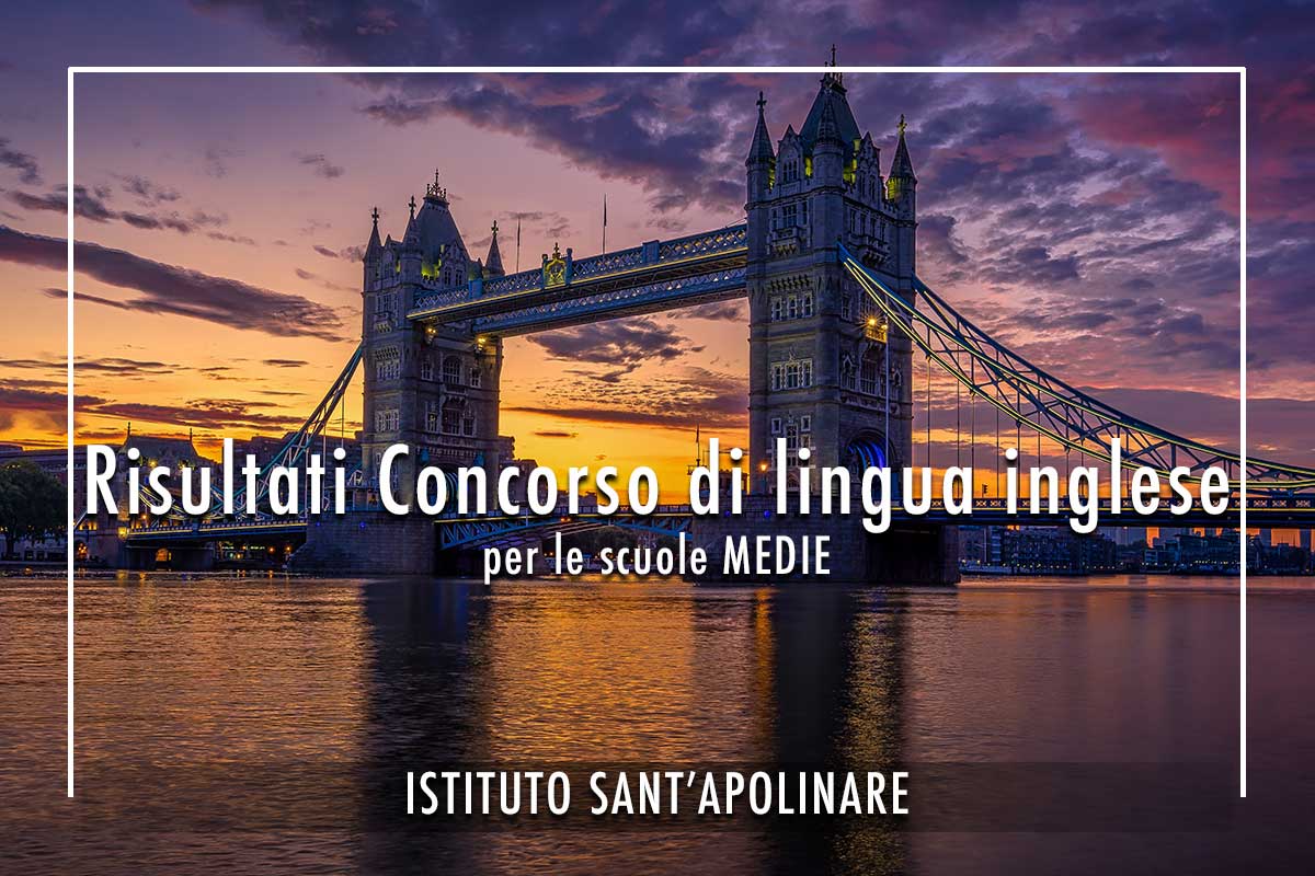 Risultati concorso di inglese scuole medie