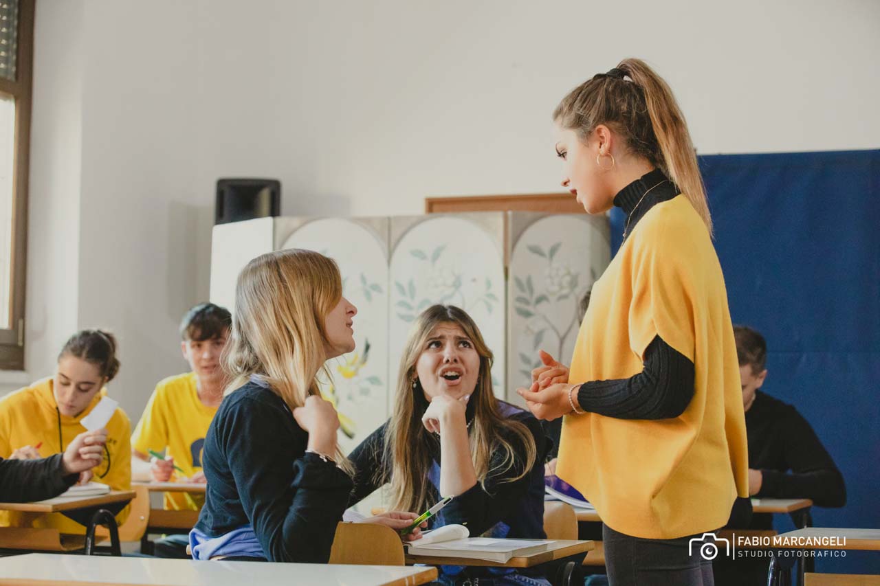 rappresentazione teatrale V Scientifico