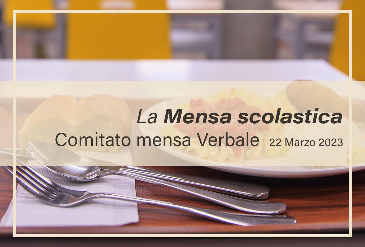 Comitato Mensa verbale marzo 2023
