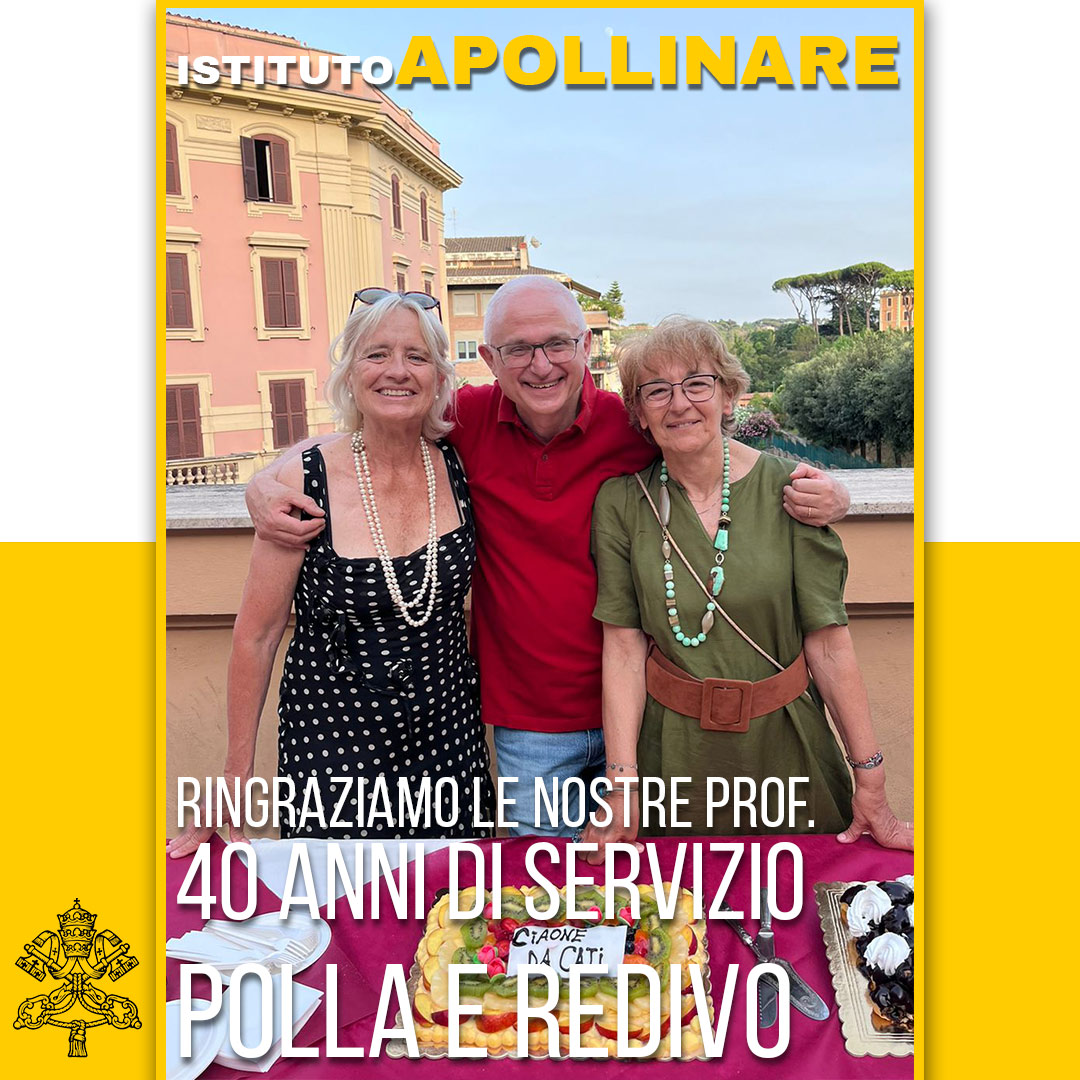 Grazie prof. Polla e Redivo